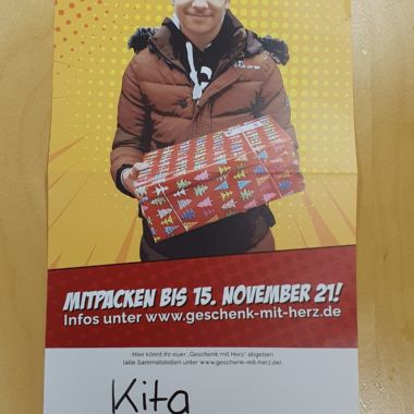 Geschenk mit Herz