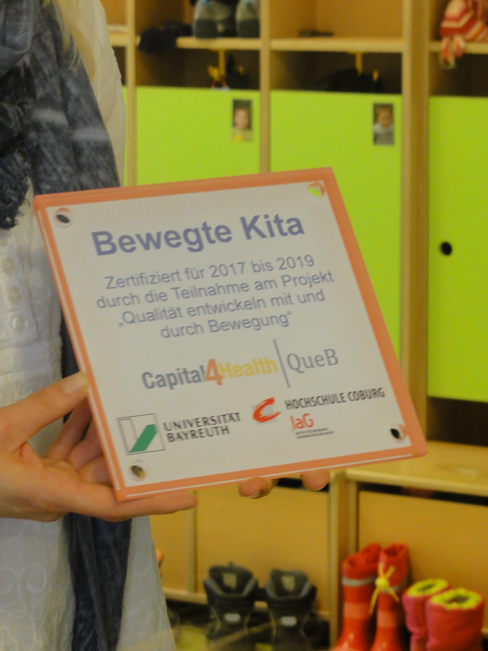 Zertifikatsübergabe