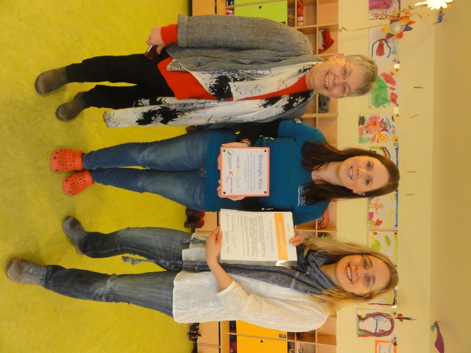 Zertifikatsübergabe